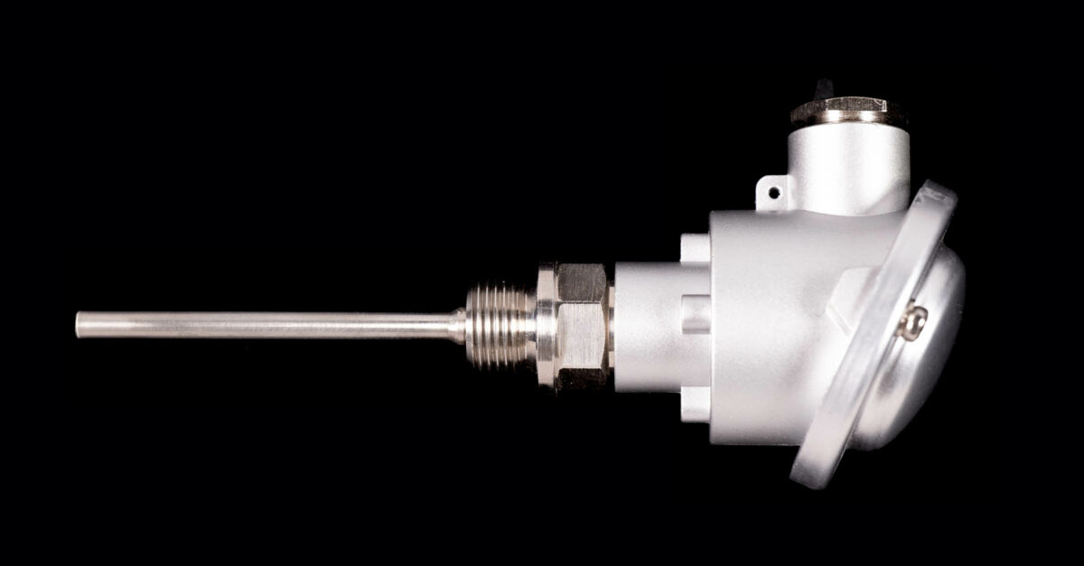 Winkelthermoelement mit Schutzrohr, Messen mit Präzision, mineralisoliertes Mantel-Thermoelement, Temperaturmessung, Herstellung ThermoExpert