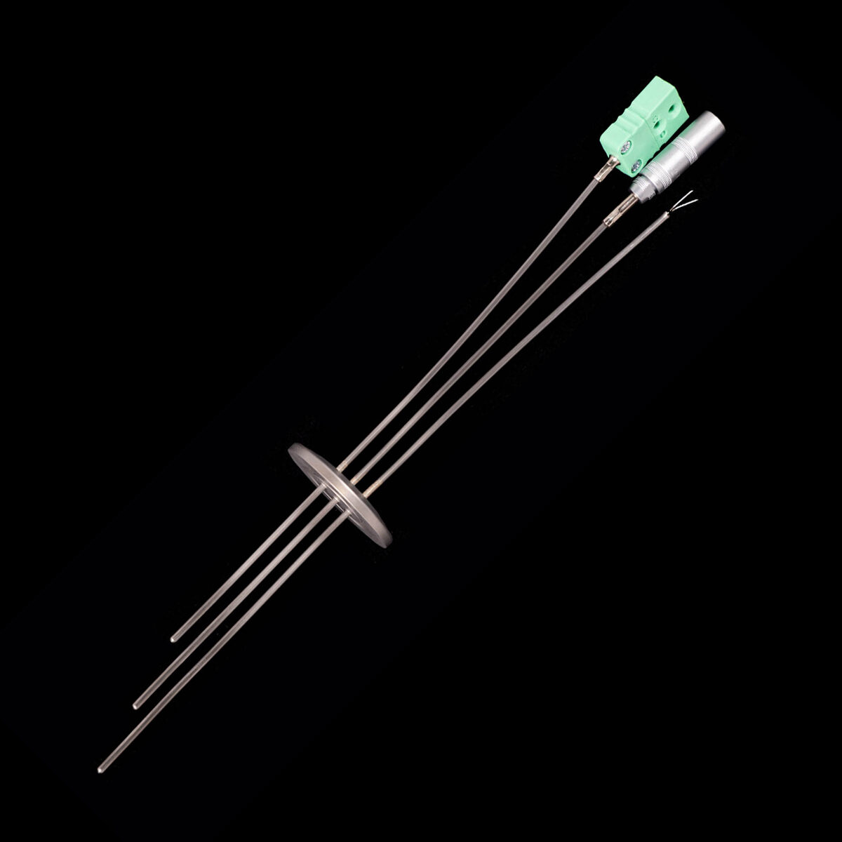 Mantelthermoelement mit Flansch